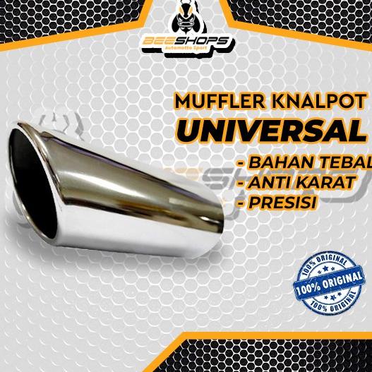 ASLI 100% MUFFLER Mufler Buntut Ekor Knalpot ALL NEW AVANZA XENIA VELOZ ORIGINAL