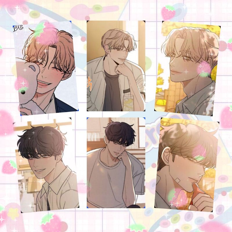 

Photocard Manhwa Webtoon Operation True Love | Eunhyeok Go & Dohwa Baek