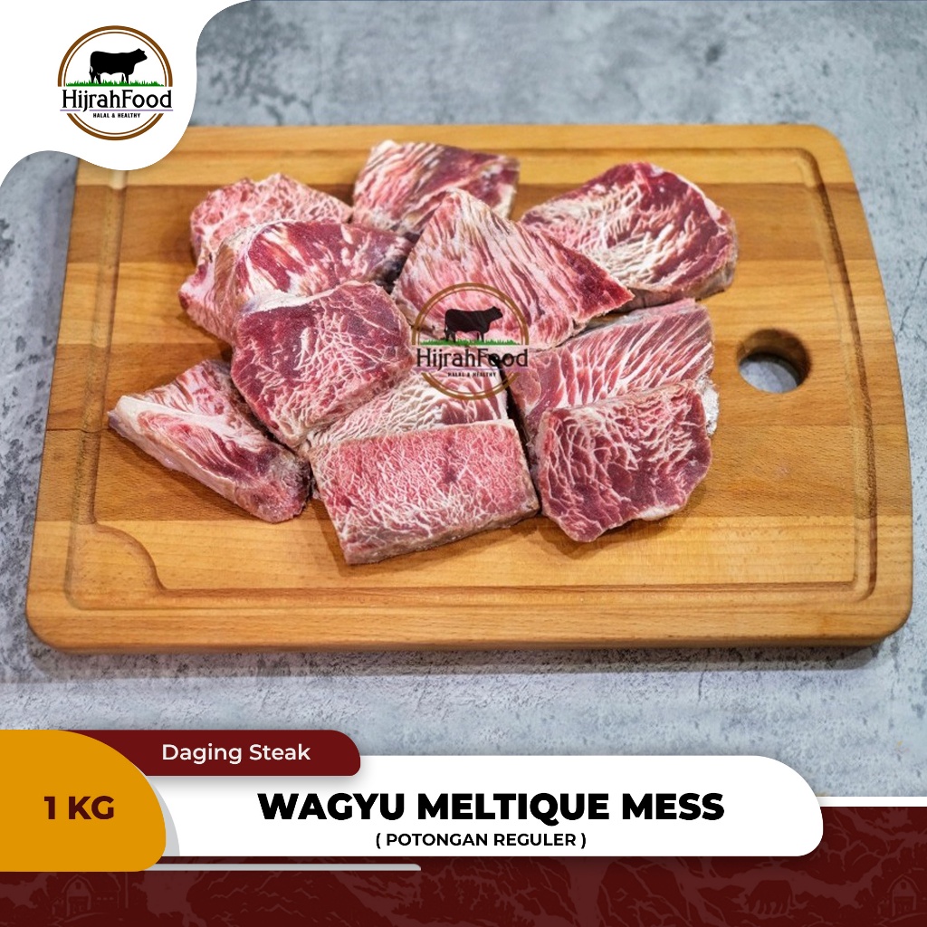 

Hijrahfood Wagyu Meltique Mess Beef Steak AUS