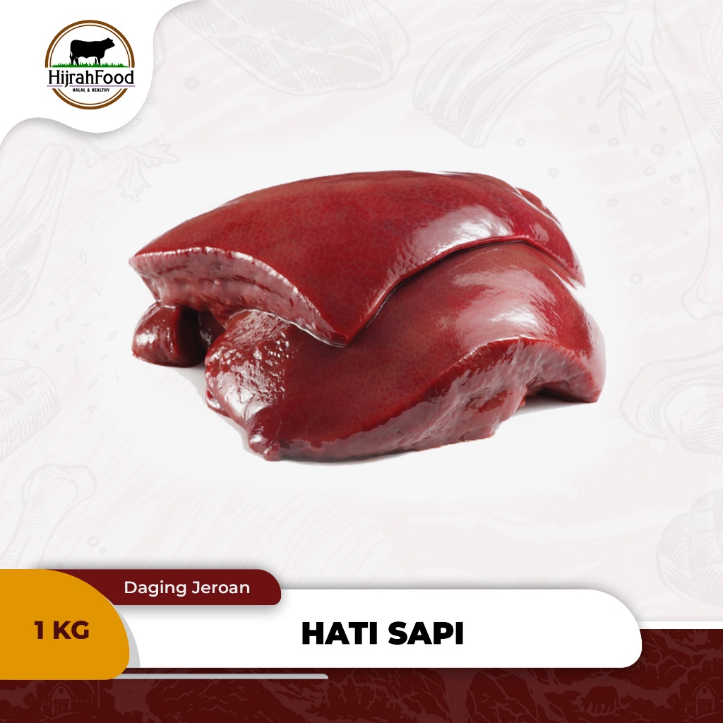 

Hijrahfood Daging Hati Sapi | Beef Liver Import AUS