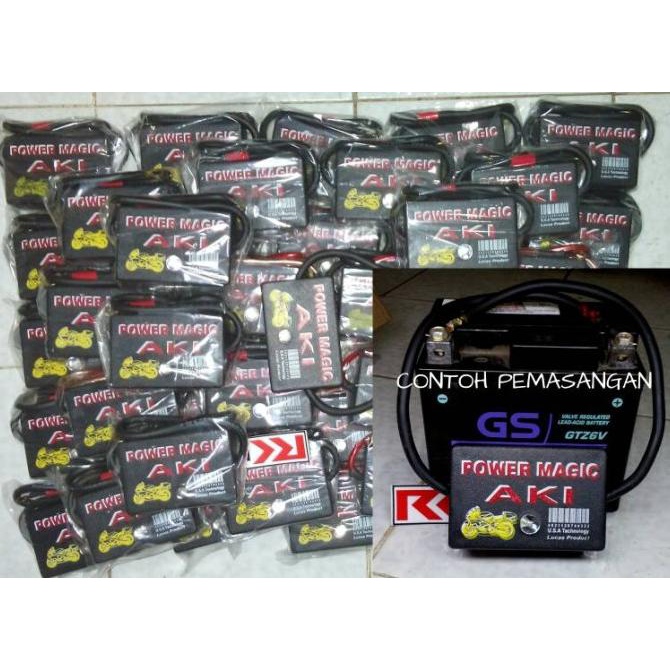 ASLI 100% STABILIZER AKI MOBIL DAN MOTOR ORIGINAL