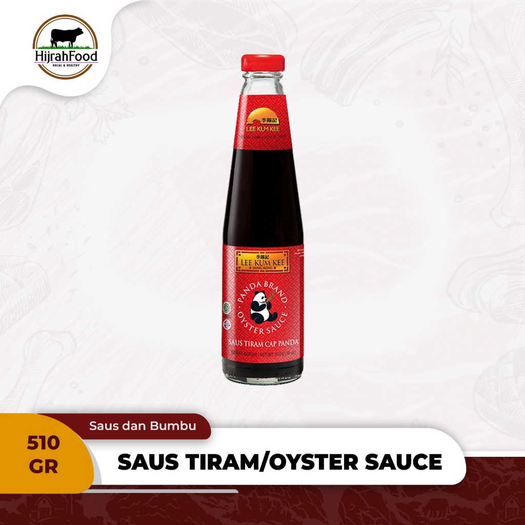 

Lee Kum Kee Oyster Sauce | Saus Tiram Cap Panda - 510 gr