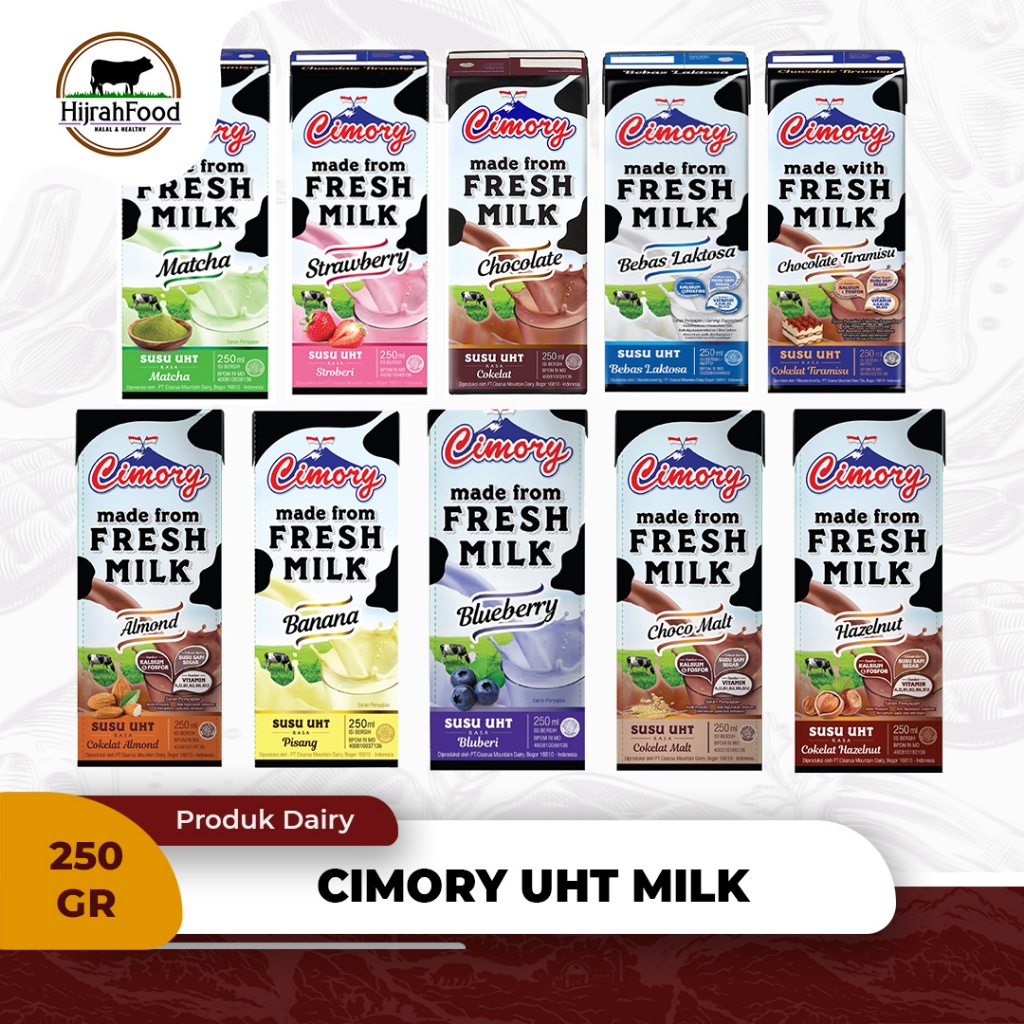 

Susu Cimory UHT Milk 250 ml - Pilih Rasa