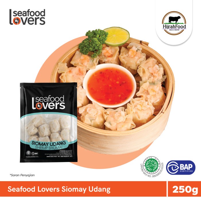 

Seafood Lovers Siomay Udang / Shrimp Shumai - 250 gr