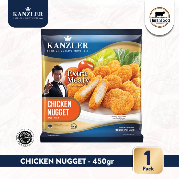 

Chicken Nugget Original Premium | Naget Ayam Berbumbu (450 gr)