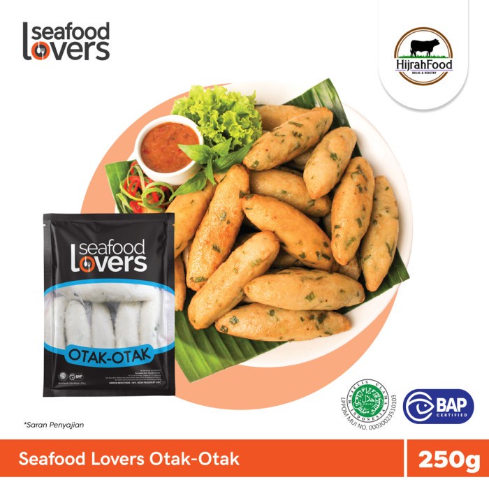 

Seafood Lovers Indonesian Fish Cake Otak-otak 250 gram