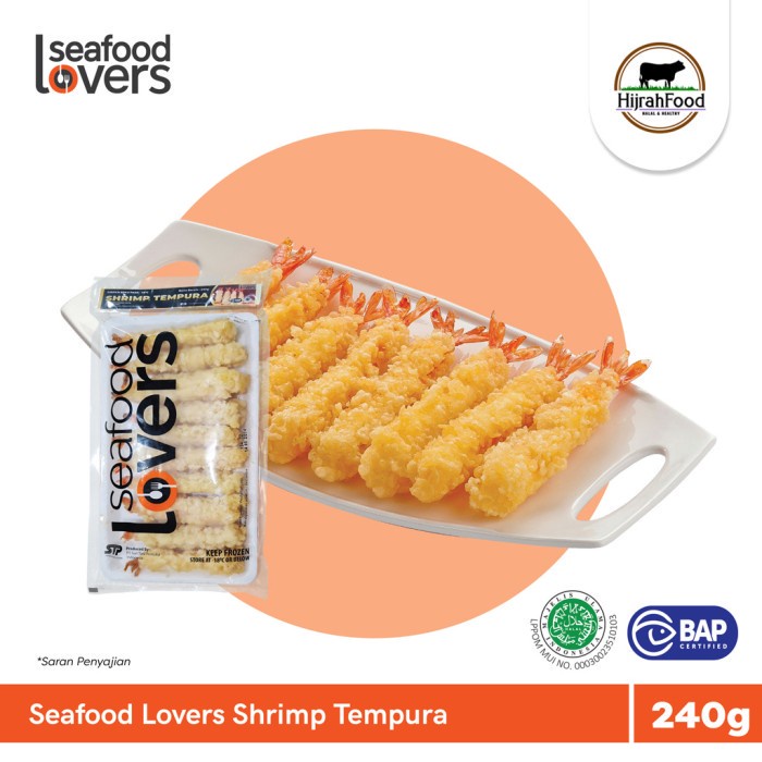 

Seafood Lovers Udang Tempura / Fried Shrimp Tempura (240 gr)