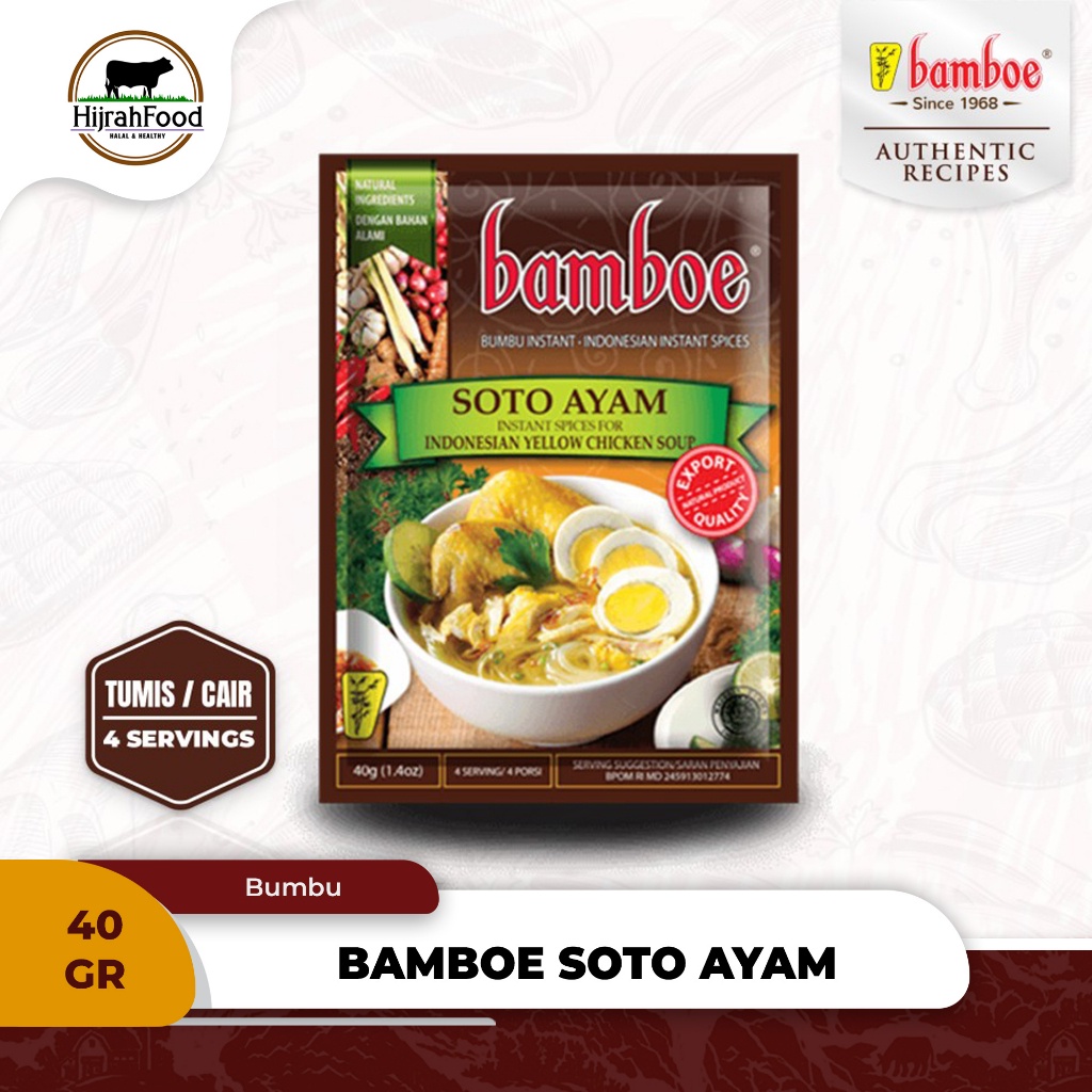 

Bamboe Bumbu Soto Ayam | Indonesian Tumeric Chicken Soup Spice Mix