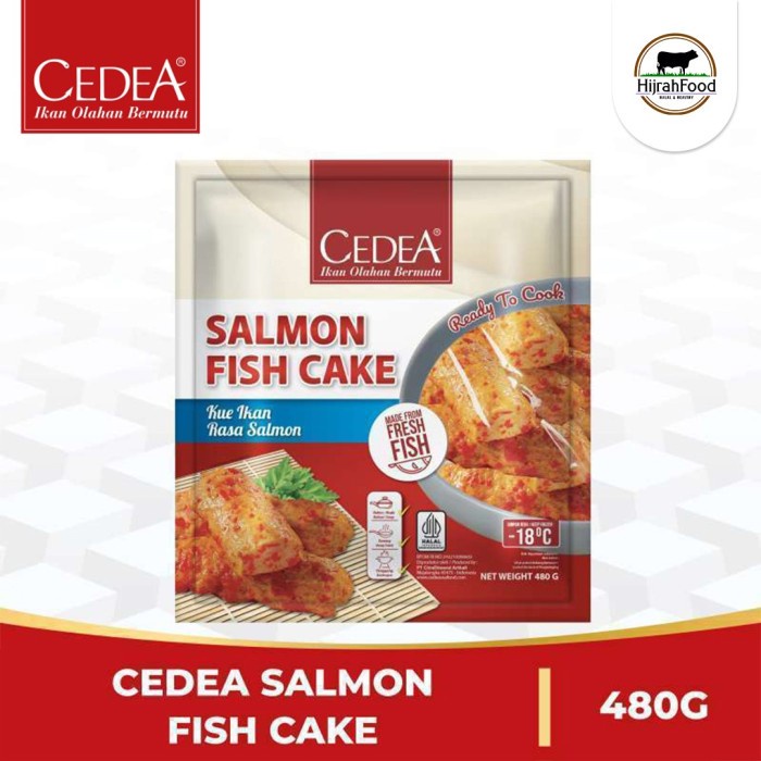 

CEDEA Salmon Fish Cake / Kue Otak-Otak Ikan Salmon - 480 gr