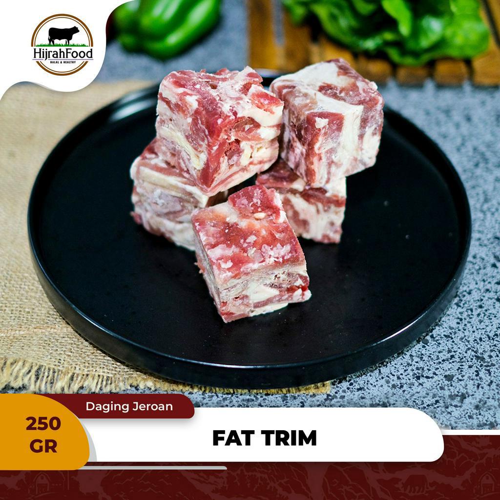 Hijrahfood Fat Trim / Trimming Lemak Sisa Potong Daging Sapi / Campuran Daging