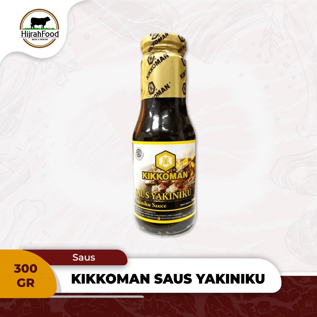 

Kikkoman Yakiniku Sauce | Saus Yakiniku - Halal (Qty. 300 gr)