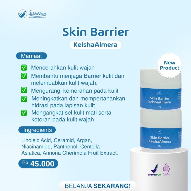 SKIN BARRIER Keisha almera