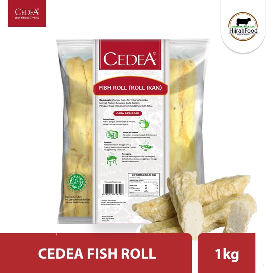 

CEDEA Fish Roll | Nugget Ikan Gulung - 1 kg