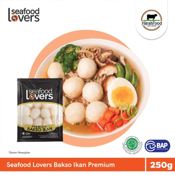 

Seafood Lovers Bakso Ikan Premium / Fish Ball (250 gr)