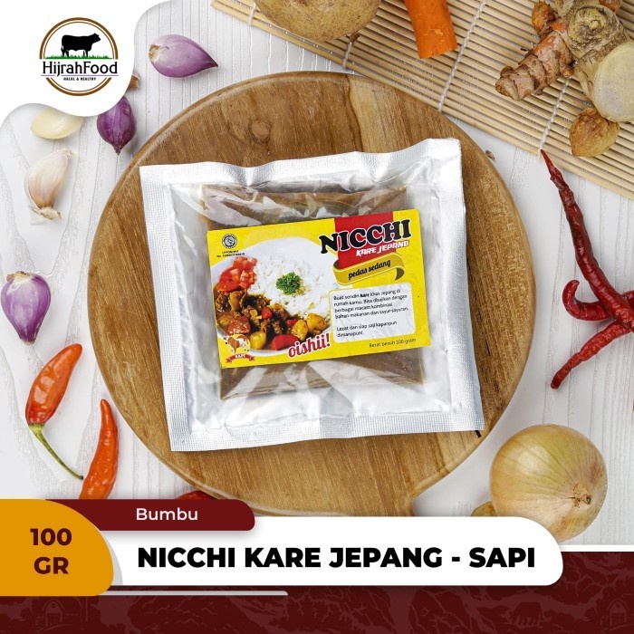 

NICCHI Kare Jepang Sapi / Japanese Curry Paste - Kari Non MSG - 100 gr