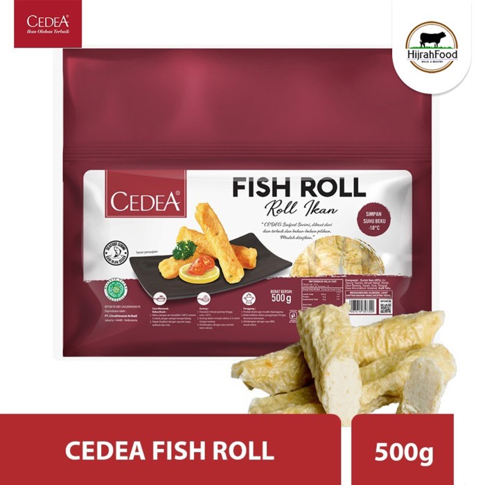 

CEDEA Fish Roll / Nugget Ikan Gulung - 500 gr