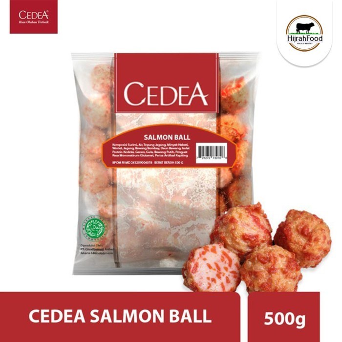 

CEDEA Salmon Ball | Bakso Salmon | Bola-Bola Salmon - 500 gr