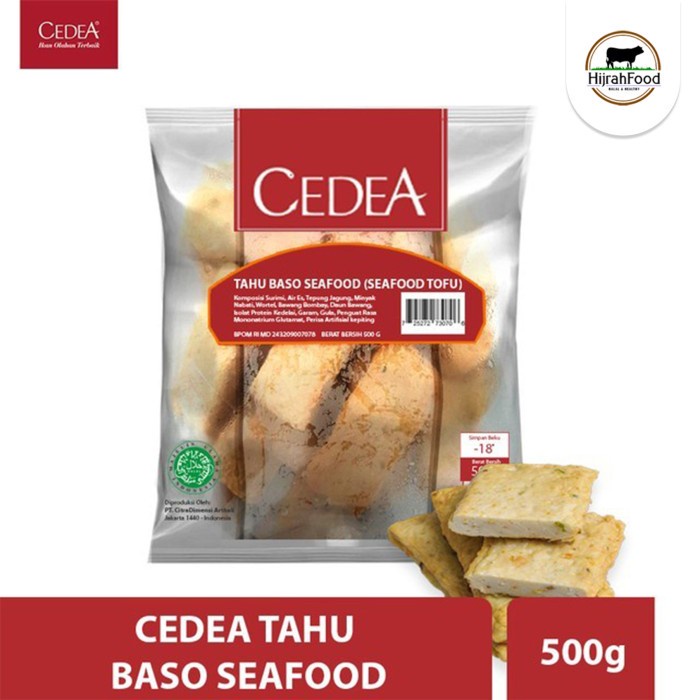 

CEDEA Tahu Bakso Seafood / Seafood Meatballs Tofu - 500 gr