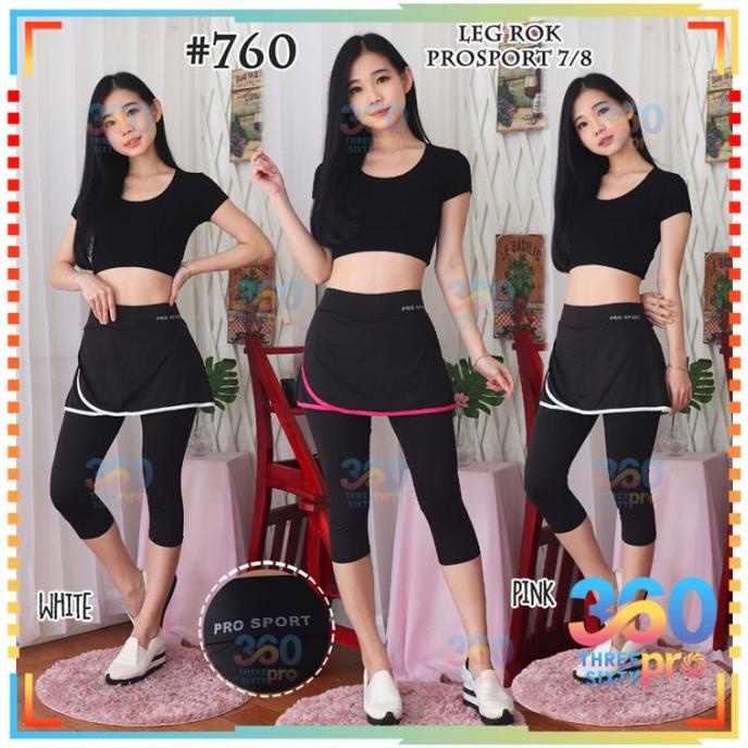 Celana rok Legging Wanita Sport Olahraga Senam Import /Leging Muslimah