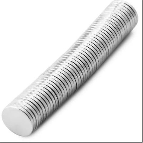 

.........] Powerful Neodymium Magnet NdFeB N38 50 PCS - Silver