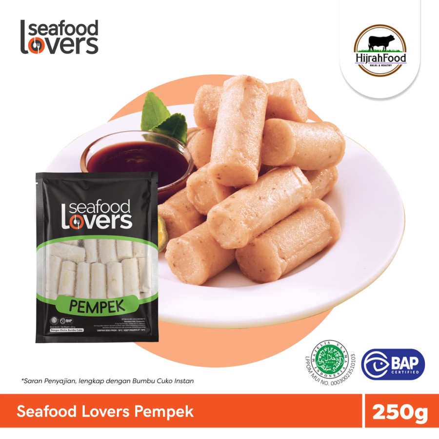 

Pempek Ikan / Lenjer Seafood Lovers Indonesian Fish Cake (250 gr)