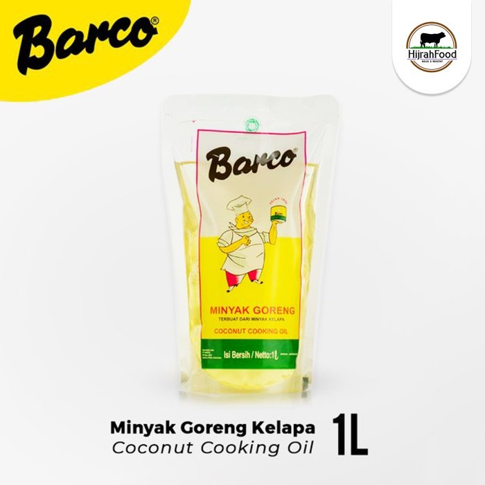 

Coconut Cooking Oil BARCO Minyak Goreng Kelapa Sehat