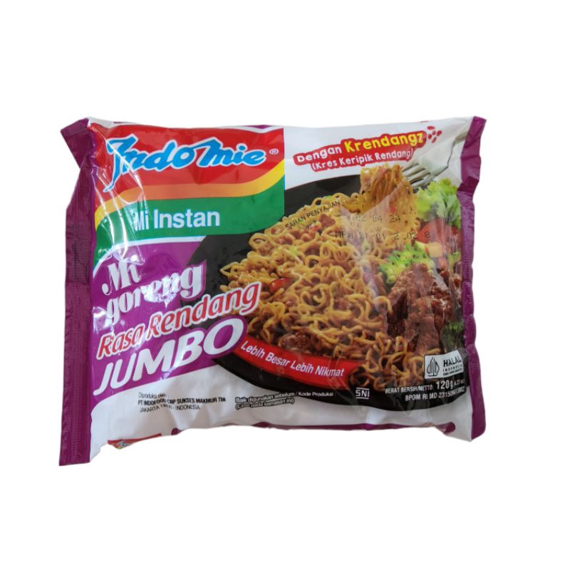 

Indomie Goreng Rendang Jumbo 120g