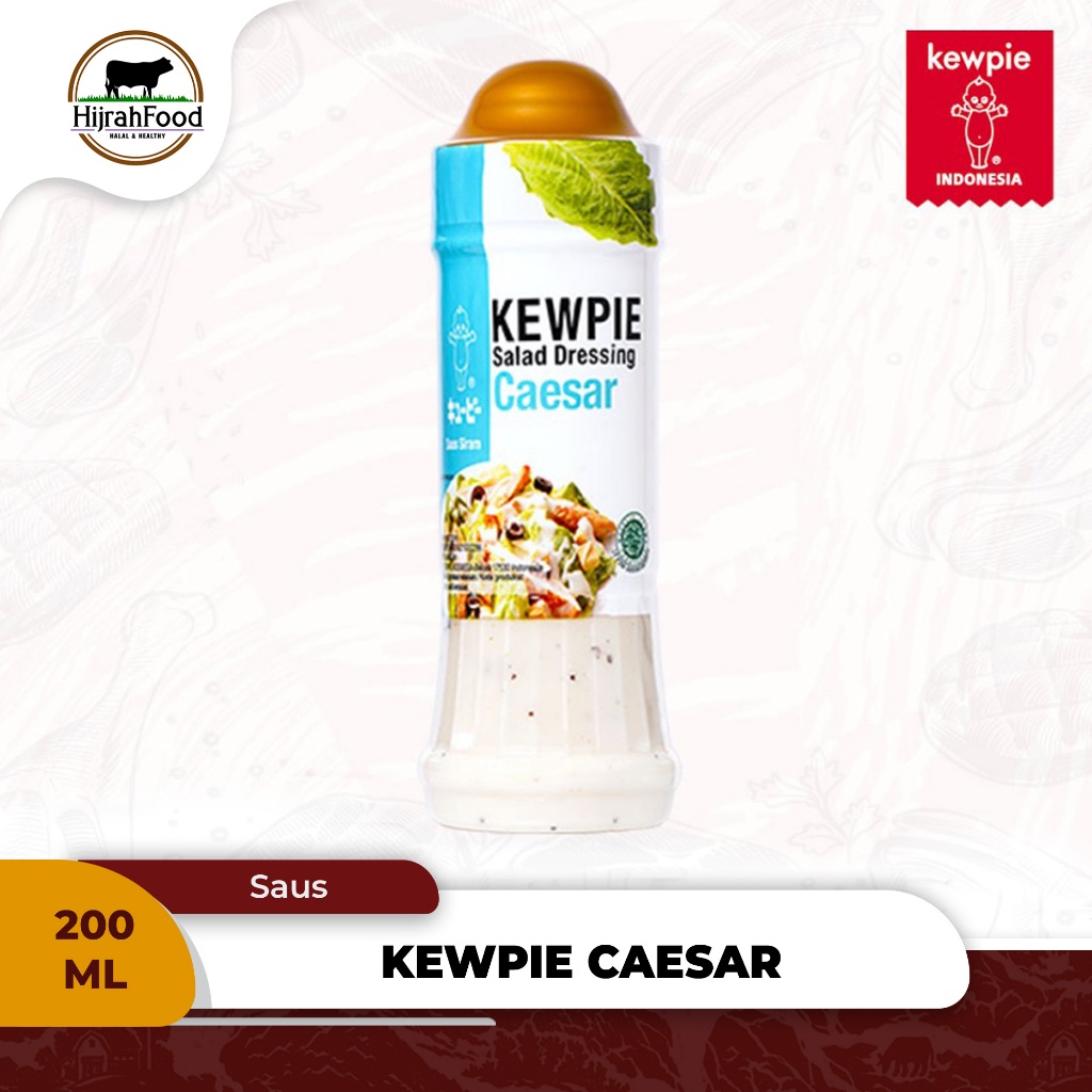 

Kewpie Salad Dressing | Saus Salad - Caesar Salad (200 ml)