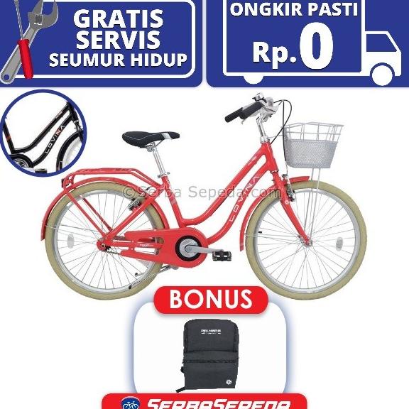 Sepeda Keranjang - Sepeda Polygon Lovina 24