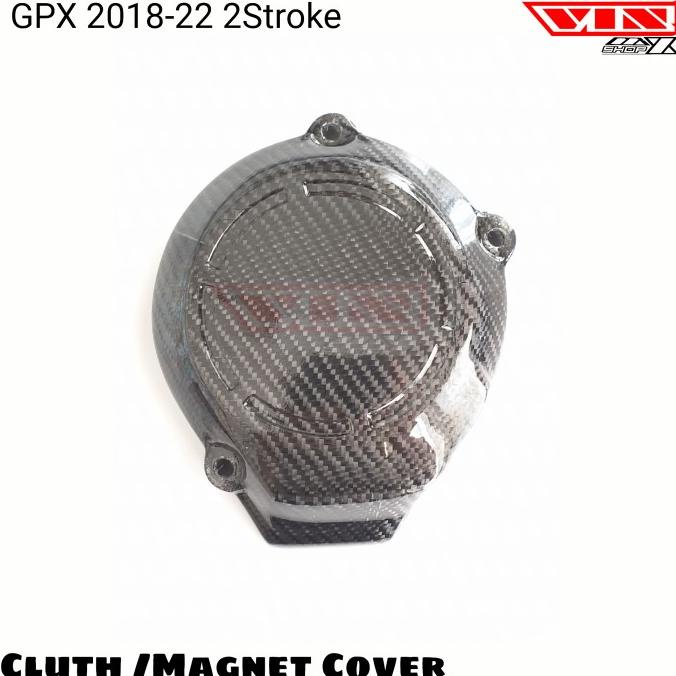 Pelindung Atau Cover Engine Carbon Gpx Tse 250 2Stroke