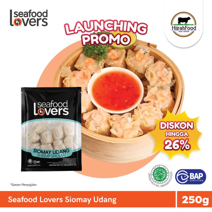 

SeafoodLovers Siomay Udang / Shrimp Shumai (250 gr)