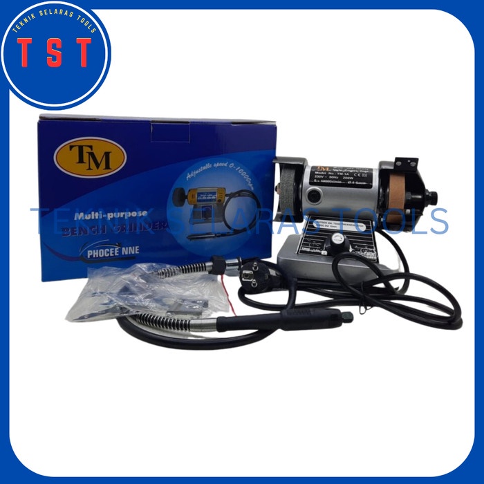 Bestseller Bandsaw Mesin Gerinda Duduk Mini/Mini Bench Grinder 3" Tm-1A