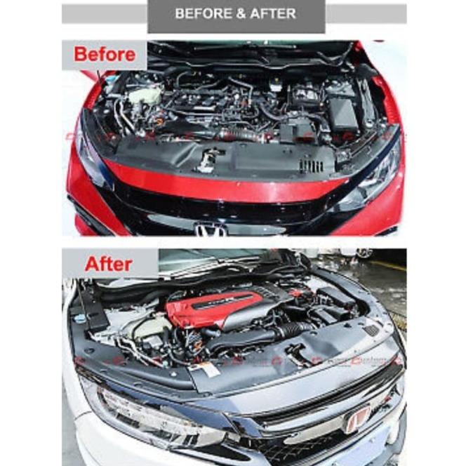 Side Cover Engine Civic Turbo