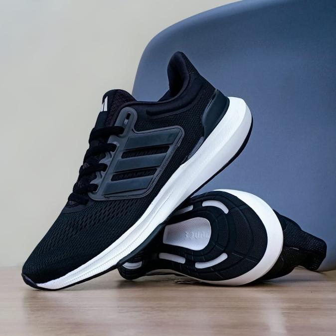 Sepatu Running Pria Adidas Original Ultra Bounce Hitam Original