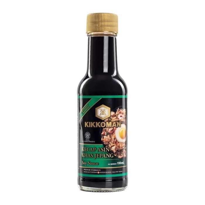 

Kikkoman Kecap Asin Khas Jepang / Japanese Soy Sauce - Halal (150 ml)