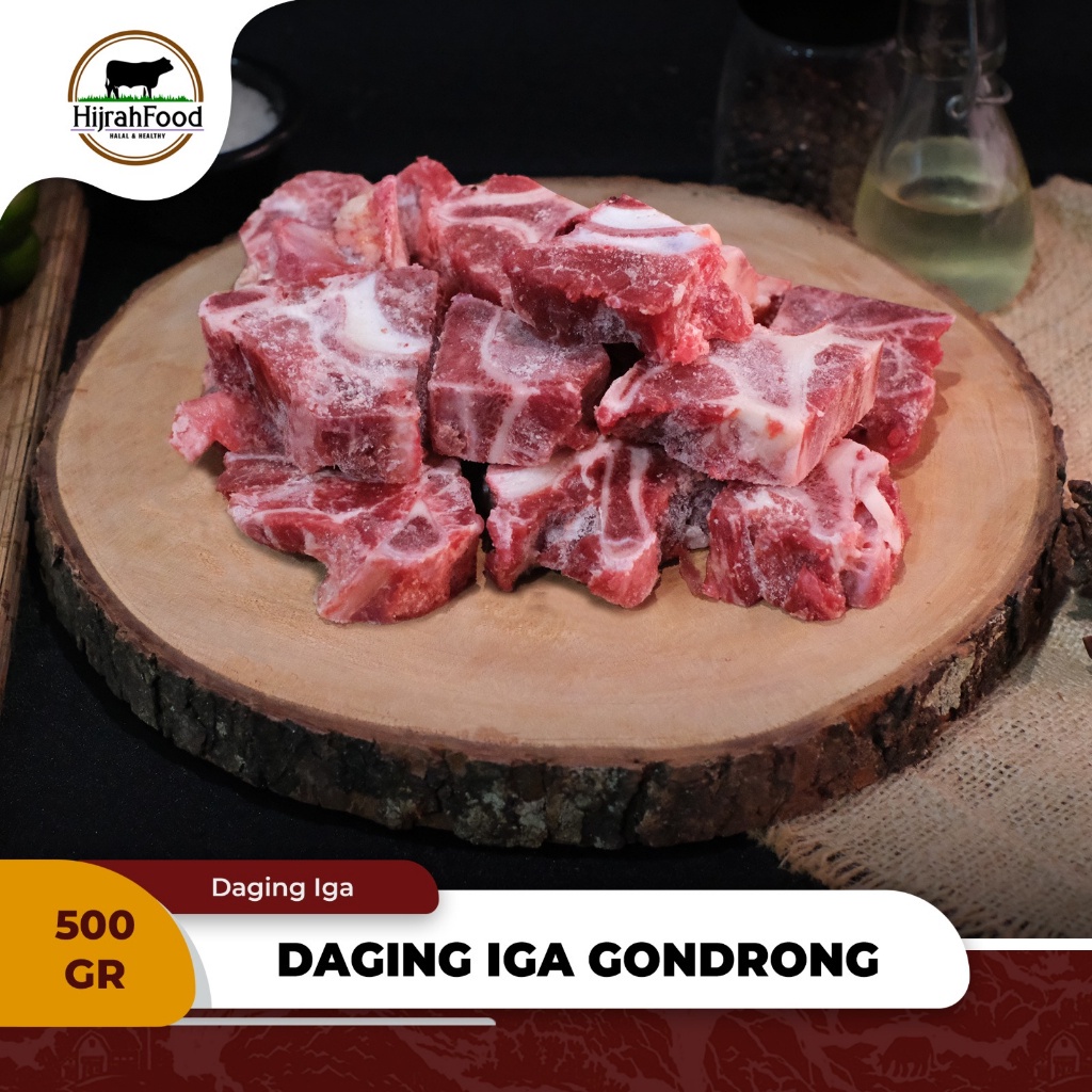 

Iga Gondrong Sapi | Beef Neck Bone AUS | Tulang Leher Berdaging