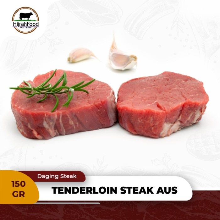 

Hijrahfood Beef Tenderloin Steak AUS Daging Tenderloin A / Has Dalam