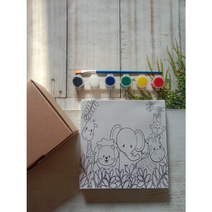 

Baru Paket Kanvas Lukis Anak Hampers Goodie Bag Ulang Tahun