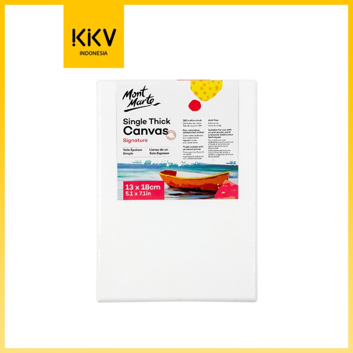 

Baru Kkv Mont Marte Painting Canvas Kanvas Lukis