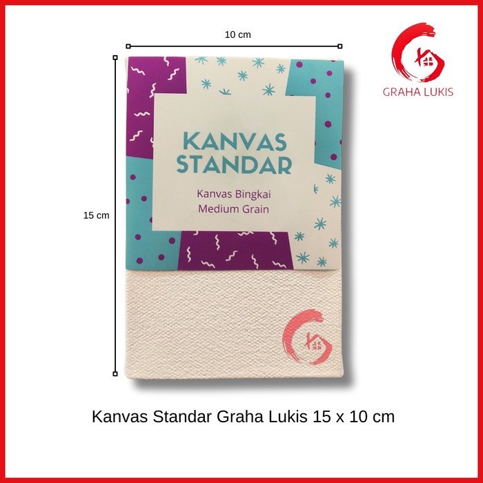 

Baru Kanvas Standar Graha Lukis 10 X 15Cm