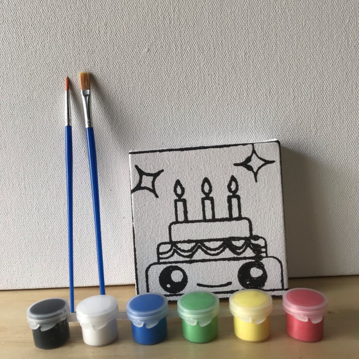 

Terbaru Canvas Lukis Sketsa Set 10X10Cm Kanvas Lukis Cocok Untuk Anak Belajar