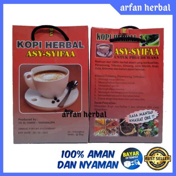 

Wow Populer Kopi Asy-Syifaa Asyifa Kopi Herbal Isi 2 Sachet Hot Sale