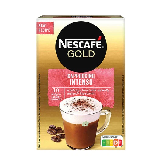 

Aman Nescafe Gold Cappuccino Intenso 10 Sachets Terlaris