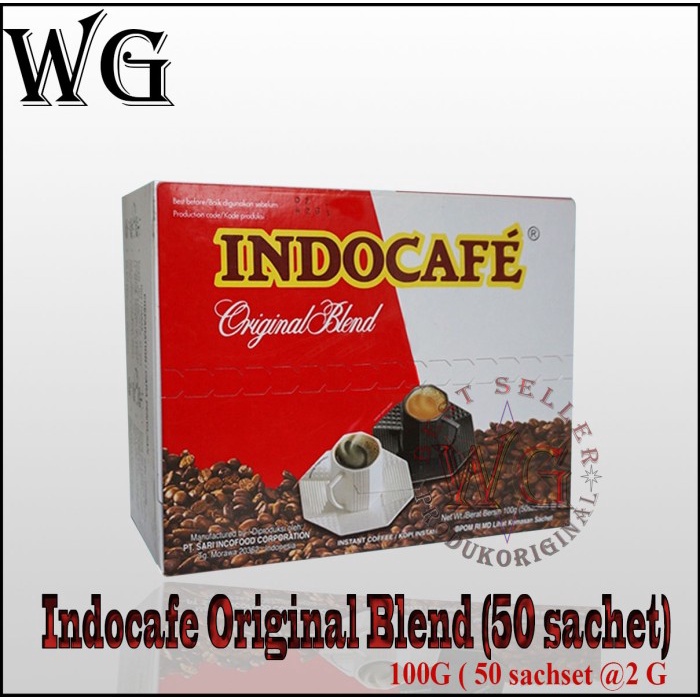 

Produk Indocafe Original Blend (50 Sachet) - Box Berkualitas