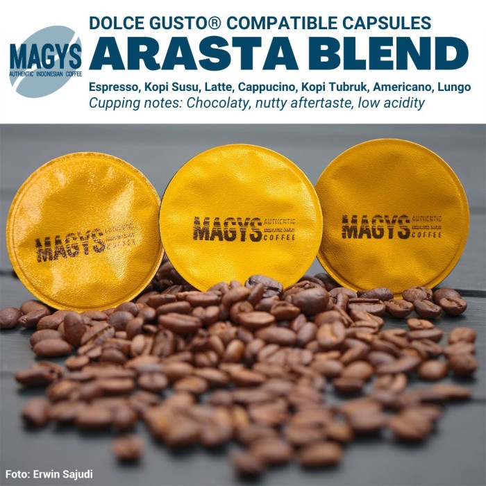 

Berkualitas Dolce GustoÂ® Compatible Capsule - Arasta Blend Espresso Kopi Susu Limited