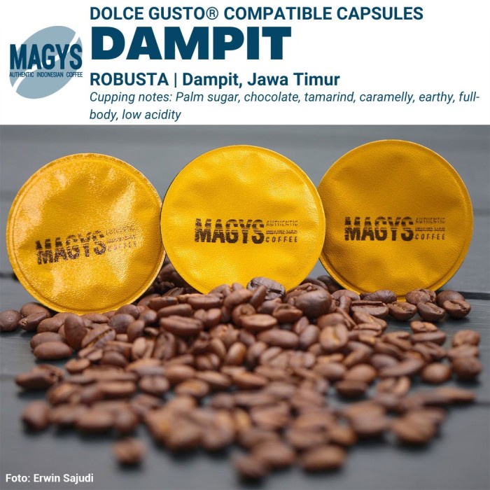 

Terbatas Dolce GustoÂ® Compatible Capsule - Robusta Dampit Kopi Kapsul Gilaa!!!