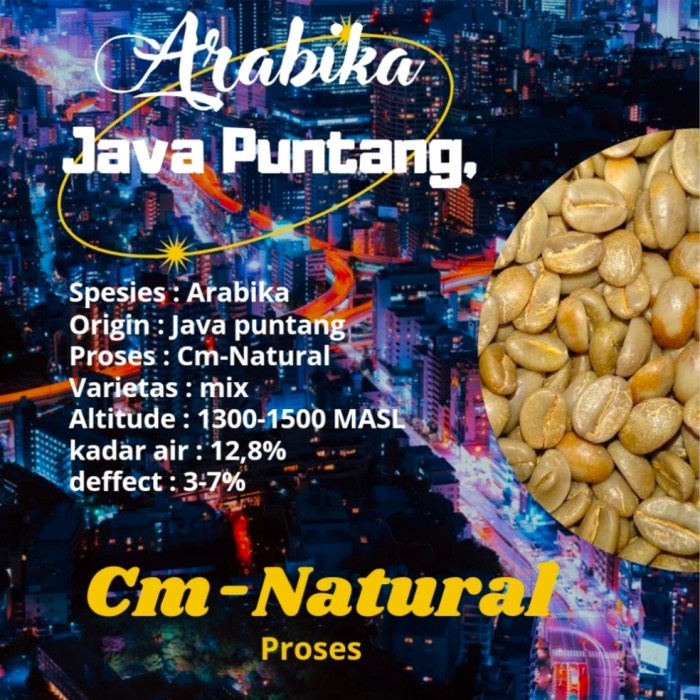 

Terbatas Green Bean / Biji Kopi Arabika Java Puntang - Cm Natural Diskon