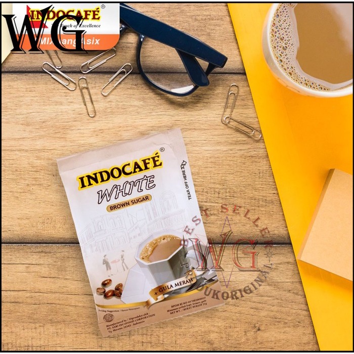 

Aman Indocafe White Brown Sugar 10 Sachet X 21Gr / Kopi Brown Sugar Instant Bagus