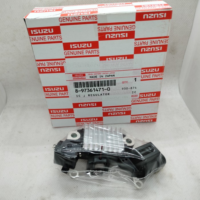 SPARE PART IC REGULATOR ASM DINAMO ALTERNATOR ISUZU DMAX 4JH1 TRAGA