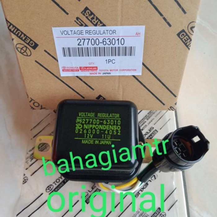 ket out kijang voltage regulator alternator TOYOTA KIJANG DIESEL